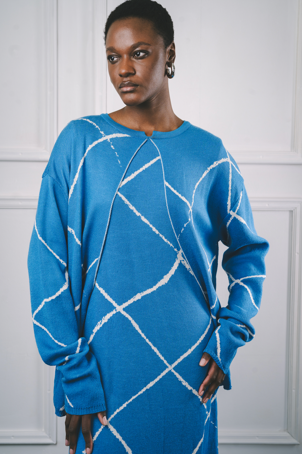 Combo Cardigan Dress