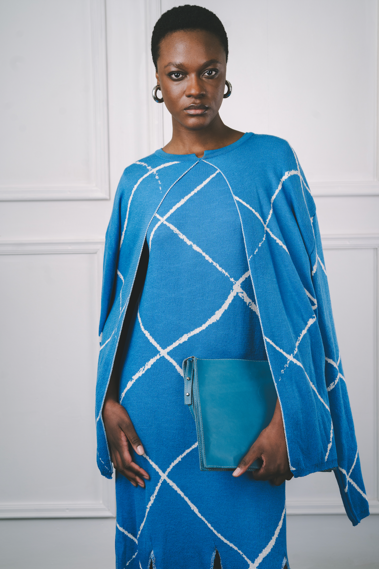 Combo Cardigan Dress