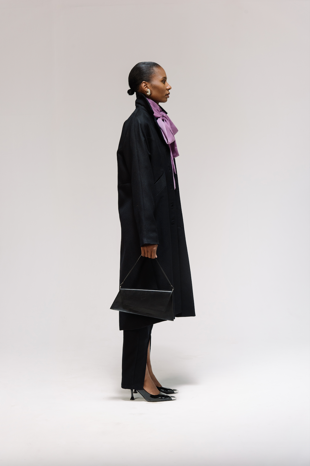 Black Fitted Coat