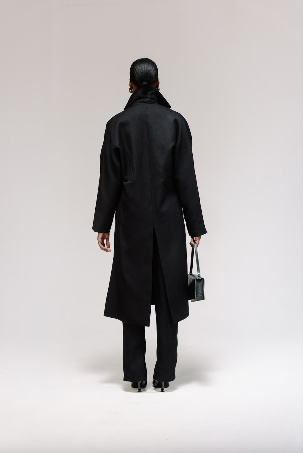 Black Fitted Coat