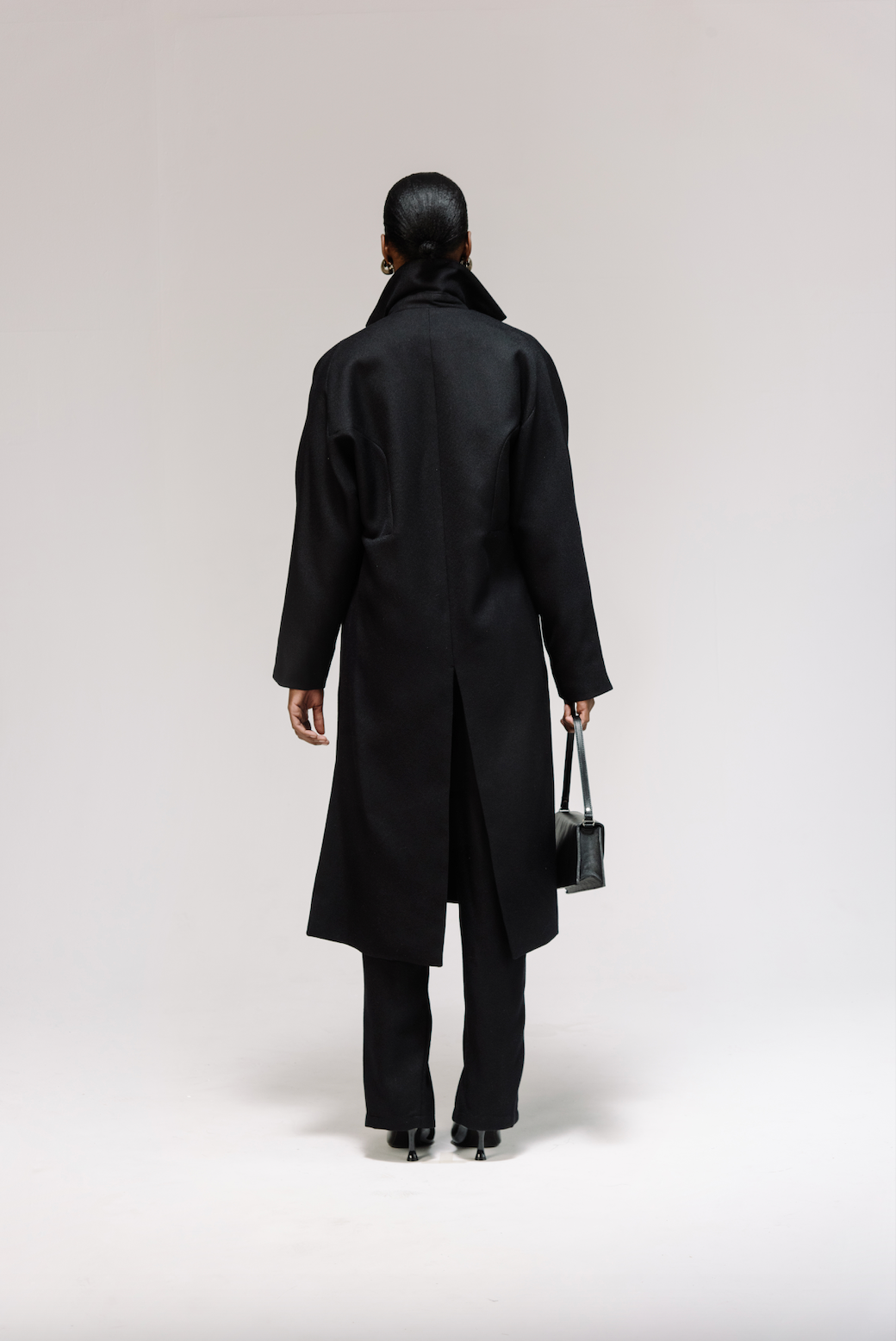 Black Fitted Coat